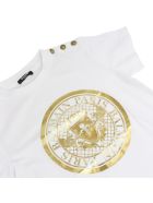 Balmain Cotton T-shirt Balmain Cotton T-shirt - WHITE