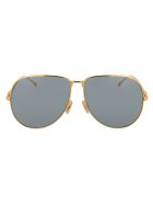Ff 0437/s Sunglasses Fendi Ff 0437/s Sunglasses - 001IR YELLOW GOLD