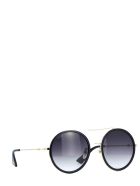 Gucci Gucci Gg0061s Black Sunglasses Gucci Gucci Gg0061s Black Sunglasses - Black