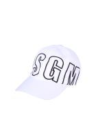 Branded Baseball Hat MSGM Branded Baseball Hat