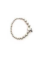 Alexander McQueen Skull Pearl Bracelet Alexander McQueen Skull Pearl Bracelet - SIL V B ANTIL (Silver)