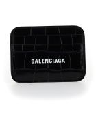 Balenciaga Card Holder Balenciaga Card Holder - Black/l white