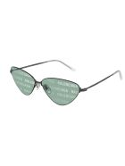 Balenciaga BB0015S Eyewear Balenciaga BB0015S Eyewear - Grey Grey Green