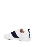 Chloé Leather Sneakers With Logo Band Detail Chloé Leather Sneakers With Logo Band Detail - White