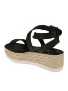 Michael Kors Lowry Wedge Sandals Michael Kors Lowry Wedge Sandals - Black