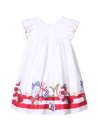 Monnalisa White Dress Monnalisa White Dress - Bianco