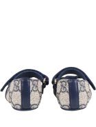 Gucci Beige Ballet-flats For Baby Girl With Logo Gucci Beige Ballet-flats For Baby Girl With Logo - Blue