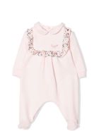 Il Gufo Romper With Ruffles Il Gufo Romper With Ruffles - Pink