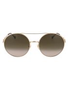 Gg0878s Sunglasses Gucci Gg0878s Sunglasses - 002 GOLD GOLD BROWN