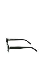 Saint Laurent Saint Laurent Sl M60 Black Sunglasses Saint Laurent Saint Laurent Sl M60 Black Sunglasses - Black