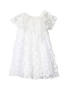 La stupenderia Dress With Floral Applications La stupenderia Dress With Floral Applications - Unica