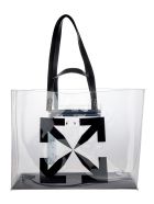 Off White Large Arrow Tote Bag Off-White Off White Large Arrow Tote Bag - TRANSPARENT