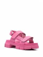 Ganni Pink Recycled Rubber Sandals Ganni Pink Recycled Rubber Sandals - Pink