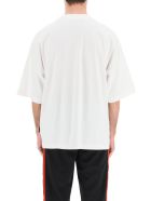 Palm Angels Miami Logo T-shirt Palm Angels Miami Logo T-shirt - White Multicolor