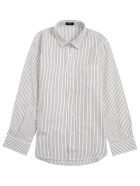 Il Gufo Striped Organic Cotton Shirt Il Gufo Striped Organic Cotton Shirt - Green