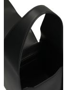 Jil Sander Sling Small Bag Shoulder Bag In Black Leather Jil Sander Sling Small Bag Shoulder Bag In Black Leather - black