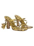 Snake Print Sandals Paris Texas Snake Print Sandals - Giallo