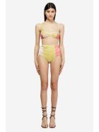 Oseree Blossom Colore High Waisted Beachwear Oseree Blossom Colore High Waisted Beachwear - multicolor