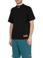 HERON PRESTON Cotton T-shirt HERON PRESTON Cotton T-shirt - BLACK WHITE