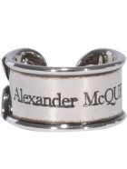 Alexander Mcqueen Logo Ring Alexander McQueen Logo Ring - Silver