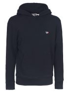 Tricolor Fox Patch Classic Hoodie Maison Kitsuné Tricolor Fox Patch Classic Hoodie - BK