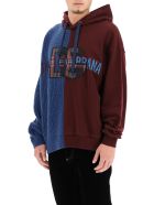 Dolce & Gabbana Mixed Technique Sweatshirt Dolce & Gabbana Mixed Technique Sweatshirt