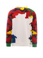 Sweatshirt Valentino Sweatshirt - BIANCO/CAMOU7 3