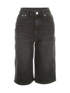 Ganni Comfort Stretch Shorts Ganni Comfort Stretch Shorts - Black