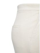 Antonelli Titano White Velvet Trousers Antonelli Titano White Velvet Trousers - White