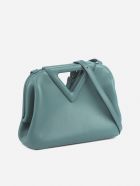 Bottega Veneta Small Point Bag In Leather Bottega Veneta Small Point Bag In Leather - Oro