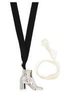 MM6 Maison Margiela 'tabi' Necklace MM6 Maison Margiela 'tabi' Necklace - BLACK/WHITE