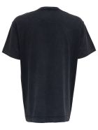 Givenchy Black Oversize Cotton T-shirt With Print Givenchy Black Oversize Cotton T-shirt With Print - Black