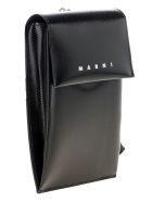 Marni Polyester Phone Holder Marni Polyester Phone Holder - BLACK