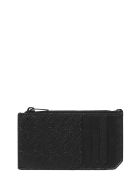 Saint Laurent Monogram Fragments Card Holder Saint Laurent Monogram Fragments Card Holder - Black