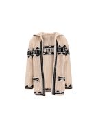 Saint Laurent Baja Cardigan Saint Laurent Baja Cardigan - Naturel/noir
