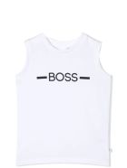 Hugo Boss Tank With Print Hugo Boss Tank With Print - White