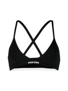 MSGM Knitwear Bra MSGM Knitwear Bra - Black