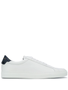 Man White And Navy Blue Urban Street Sneakers Givenchy Man White And Navy Blue Urban Street Sneakers