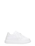 2Star Sneakers In White Leather 2Star Sneakers In White Leather - white