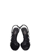 Le Silla Scarlet Sandals In Black Patent Leather Le Silla Scarlet Sandals In Black Patent Leather - black