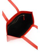 Comme des Garçons Shirt Boy Leather Tote Bag With Logo Comme des Garçons Shirt Boy Leather Tote Bag With Logo - Red