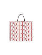 Valentino Garavani Tote Bag Valentino Garavani Tote Bag - Bianco ottico/rouge pure