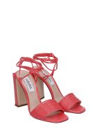 Sebastian Milano Sandals In Red Leather Sebastian Milano Sandals In Red Leather - red