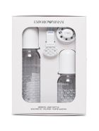 Emporio Armani Baby Bottle And Pacifier Set With Logo Emporio Armani Baby Bottle And Pacifier Set With Logo - White