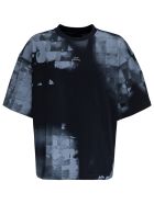 A-COLD-WALL Brush Stroke Jersey T-shirt With Logo A-COLD-WALL Brush Stroke Jersey T-shirt With Logo - Black