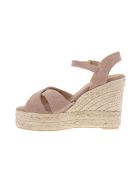 Blaudell Wedge Espadrille In Dusty Pink Canvas Castañer Blaudell Wedge Espadrille In Dusty Pink Canvas - DUST