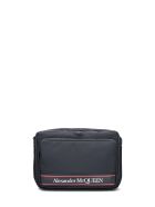 Logo Shoulder Bag Alexander McQueen Logo Shoulder Bag - Black/Lust Red