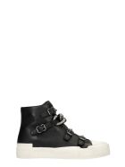 Ash Galaxy Sneakers In Black Leather Ash Galaxy Sneakers In Black Leather - black
