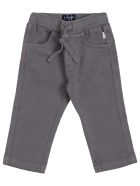 Il Gufo Grey Cotton Pants With Pockets Il Gufo Grey Cotton Pants With Pockets - Grey