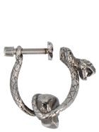 Alexander Mcqueen 'skull&snake' Earring Alexander McQueen 'skull&snake' Earring - Silver